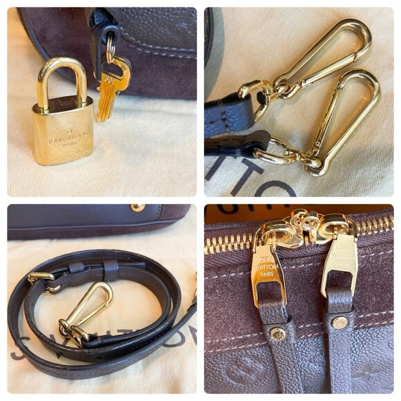 🔥Authentic Louis Vuitton Monogram Empreinte Audacieuse PM Hobo bag - Picture 15 of 16